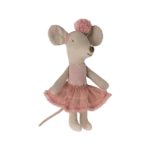 Danseuse Ballerine souris, Petite sœur - Rose de la marque Maileg