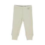 Le leggings basilic côtelé almond milk de la marque Poudre Organic
