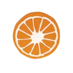 Le jouet Clementino The Orange anneau dentition de la marque Oli & Carol