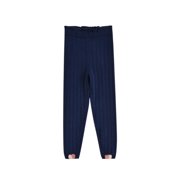 La face avant du legging Moldavia couleur Marine de la marque Louise Misha