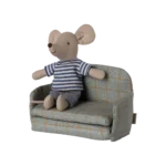 Visuel du Canapé-lit Souris Damier de la marque Maileg