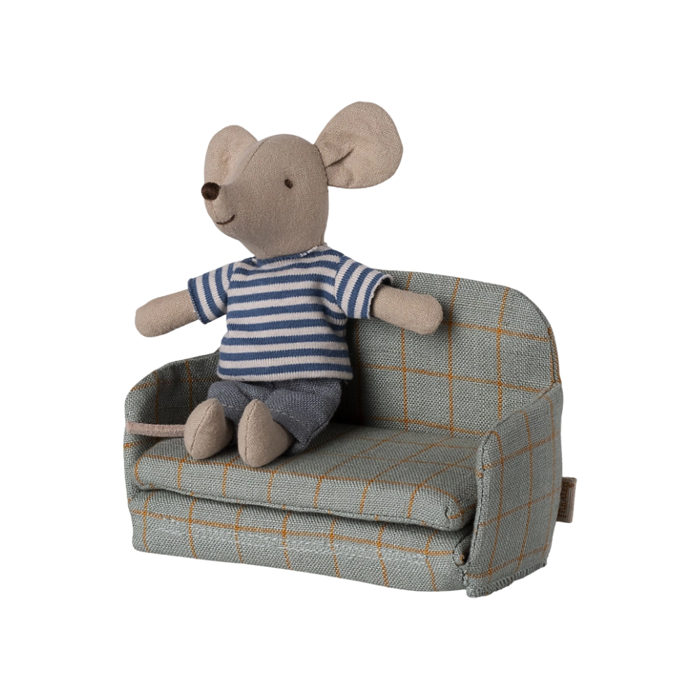 Visuel du Canapé-lit Souris Damier de la marque Maileg
