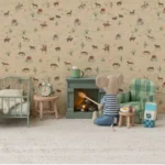 Visuel du Fauteuil, Souris - Vert vichy de la marque Maileg